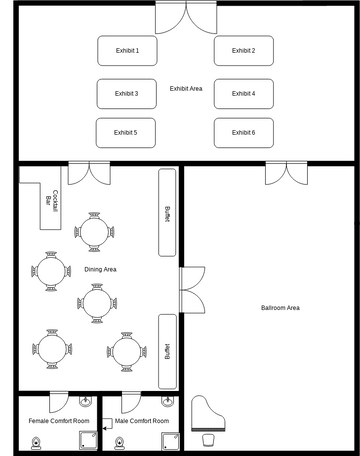 Floorplan | Visual Paradigm User-Contributed Diagrams / Designs